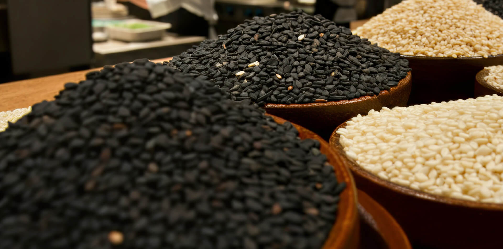 Black sesame seeds