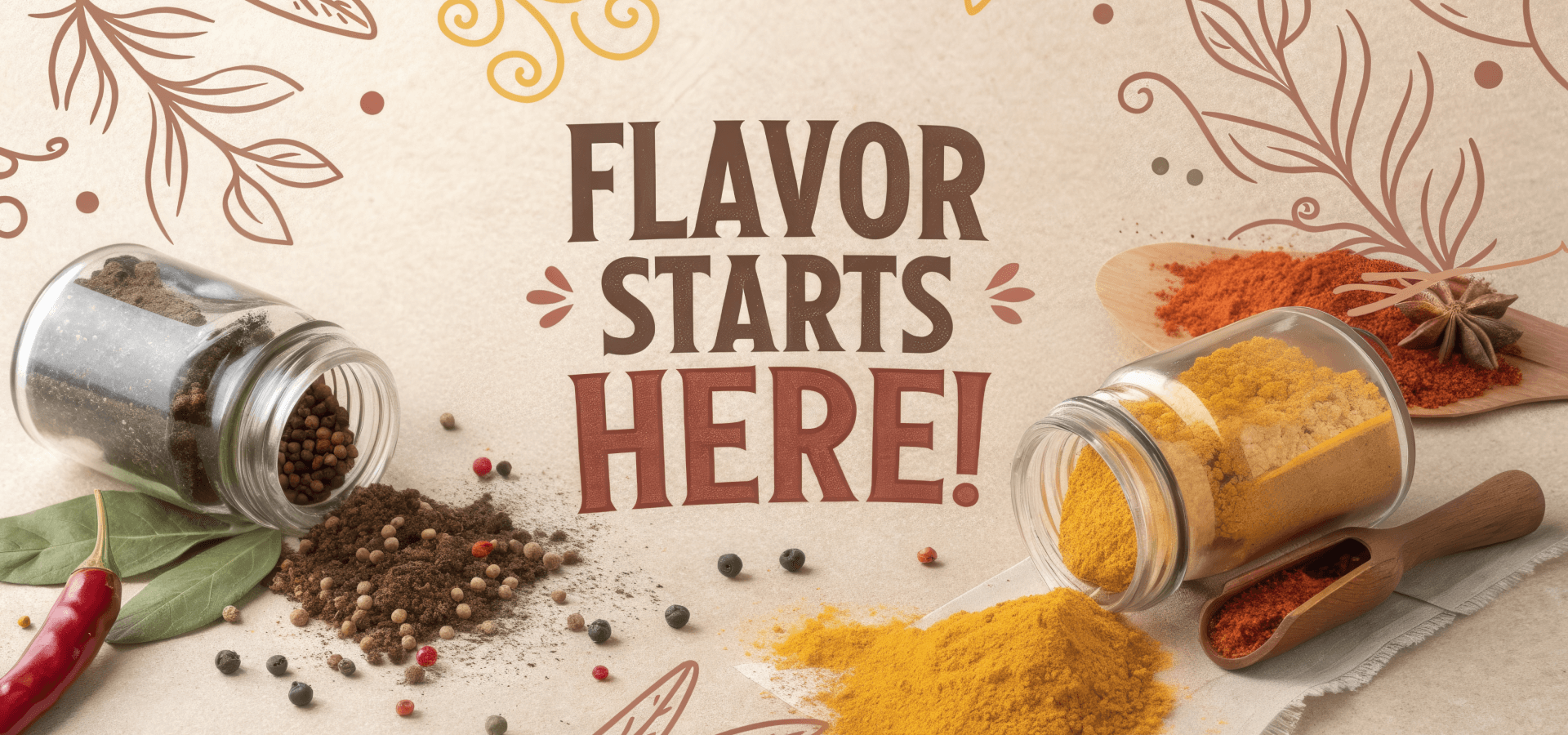 Affordable high-quality Indian spices ready for export